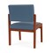 Lesro Lenox Armless Guest Chair, 22.5 in W 26 in L 31.5 in H LW1102 - alternate 2